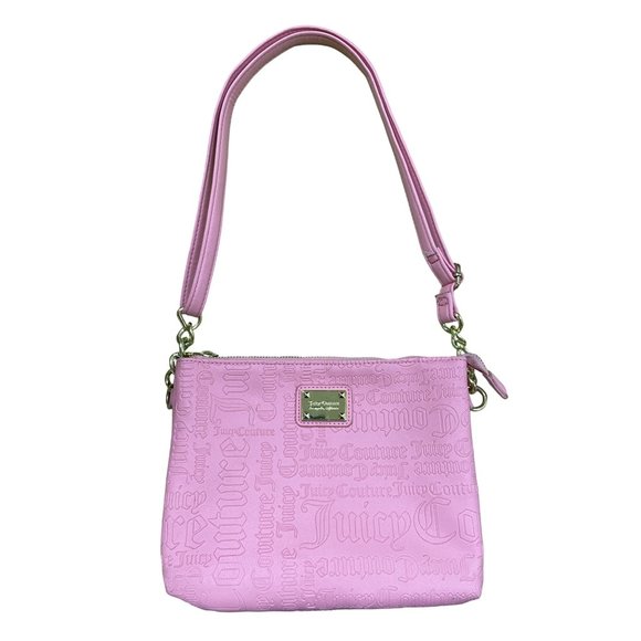 Juicy Couture Women's Pink Crossbody Bag in Like New Condition SKU 981 - Picture 4 of 7